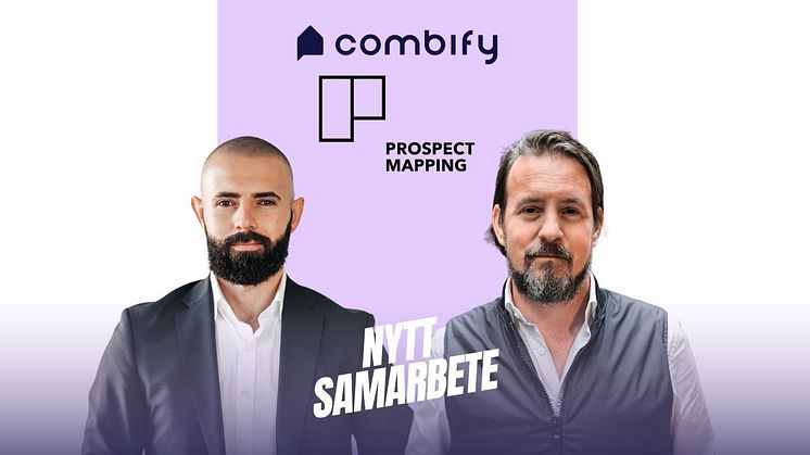 Prospect Mapping stärker sitt erbjudande med Combifys unika fastighets- och plandata 
