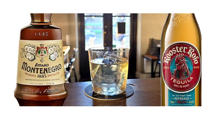Monterita med Amaro Montenegro och Rooster Rojo Reposado Tequila