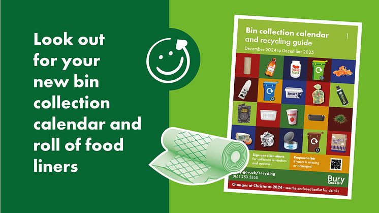 Bin collections over the festive season