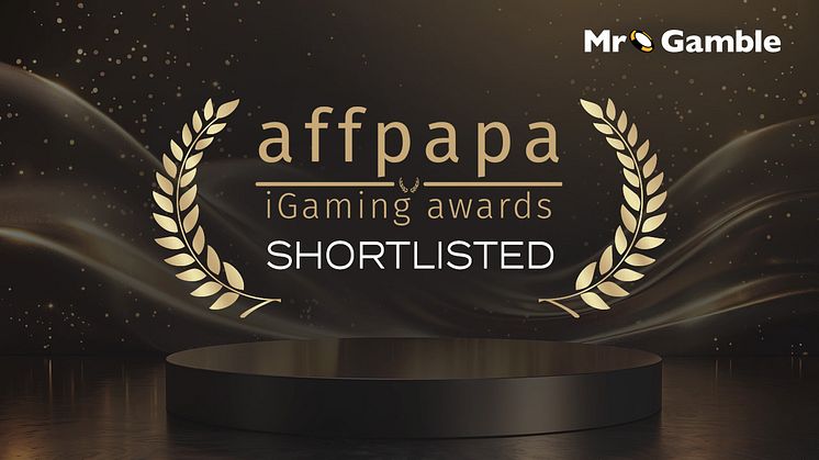 Mr. Gamble is shortlisted in the AffPapa iGaming Awards 2025: Casino Affiliate of the Year, and Quality Traffic of the Year -categories