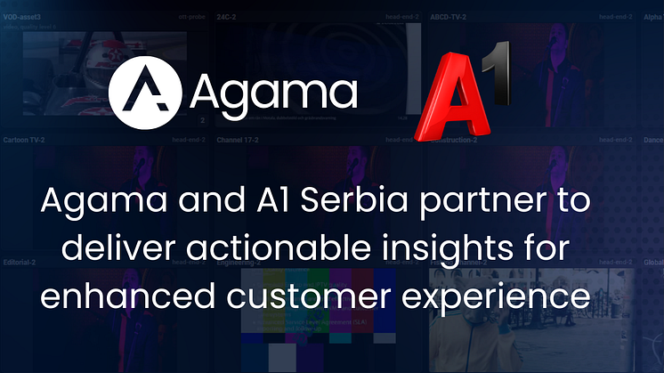 A1 Serbia taps Agama for Head-End Assurance and Analytics 