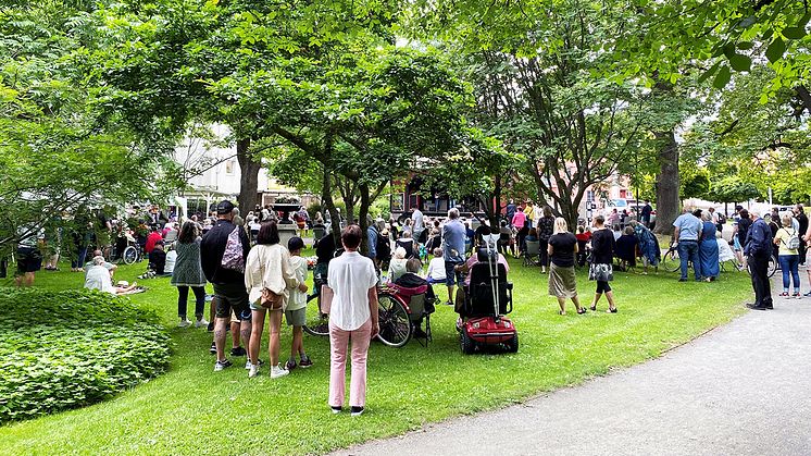 Pressinbjudan: Rock'n'roll i Stadsträdgården för seniorer