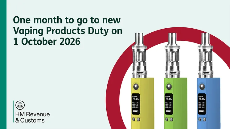 Businesses across the vaping supply chain need to prepare for the Vaping Products Duty & Vaping Duty Stamps Scheme