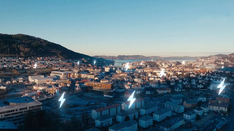 Ill: Sweco. Elektrifisering av Bergen