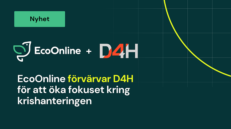 D4H - numera en del av EcoOnline