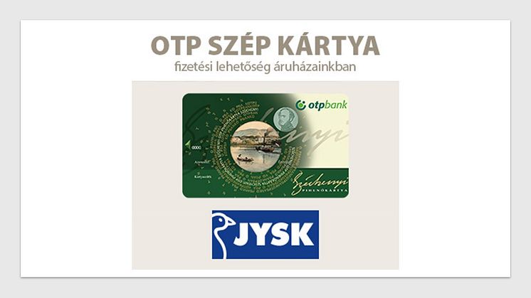 JYSK Szép Kártya