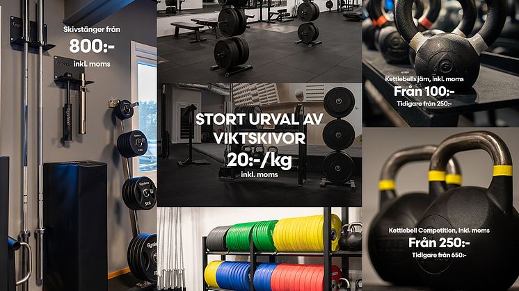 Stora Besparingar på Gymlecos Lagerförsäljning – Upp till 70% Rabatt!