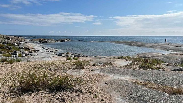 Tärnskär, i den föreslagna marina nationalparken i Östersjön. Foto Malcolm Dixelius