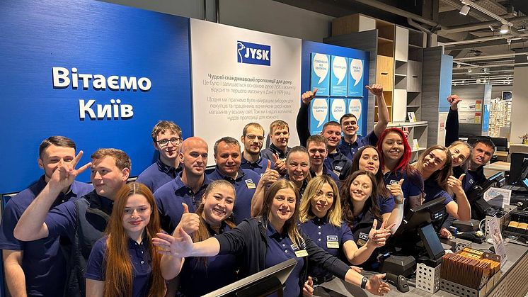 Лівий берег зустрічає JYSK: новий магазин у зростаючому районі Києва