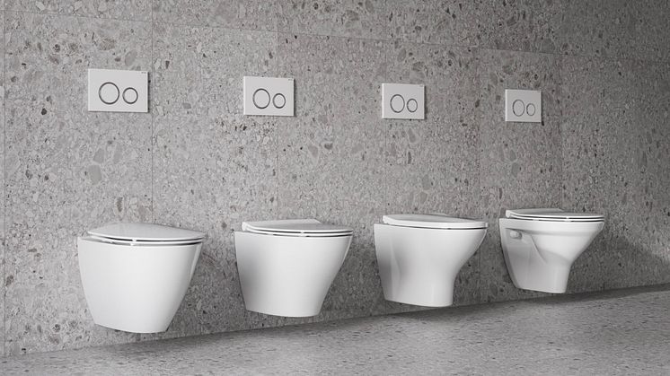 Uudistuksen myötä IDO Glow -sarjaan kuuluu yhteensä neljä seinä-wc-mallia: IDO Glow Art, IDO Glow Modern, IDO Glow Style sekä IDO Glow Classic, joilla korvataan IDOn aiemmat seinä-wc-mallit.