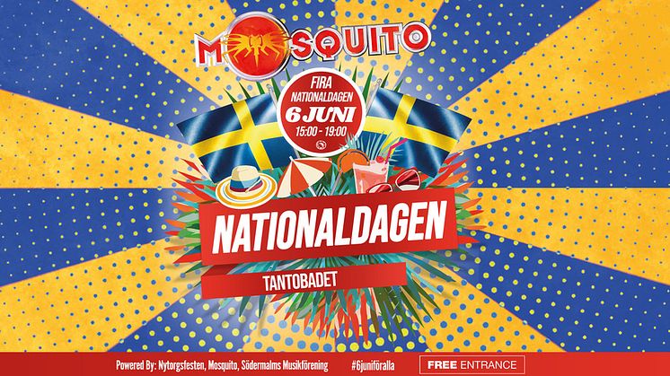 Nationaldagsfirandet med Mosquito är tillbaka – större, varmare och viktigare än någonsin!