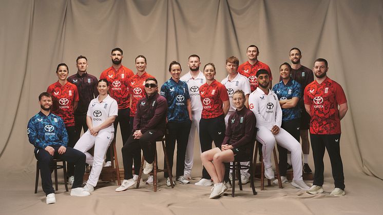 ECB Castore Group Shot
