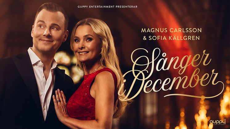 Magnus Carlsson & Sofia Källgren – Sånger i december - Bingolotto söndag 24 november