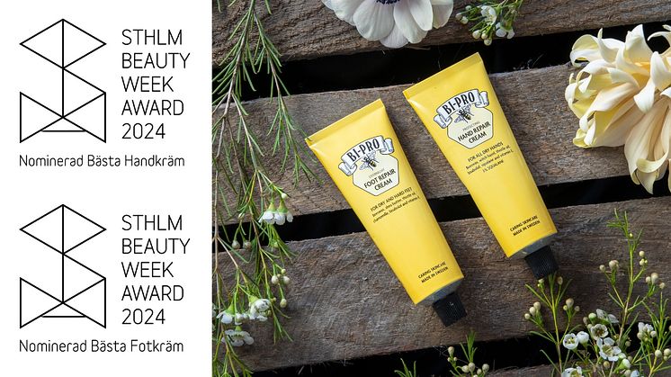 Ikoniska BI-PRO Skincare får dubbla nomineringar i Stockholm Beauty Week Awards