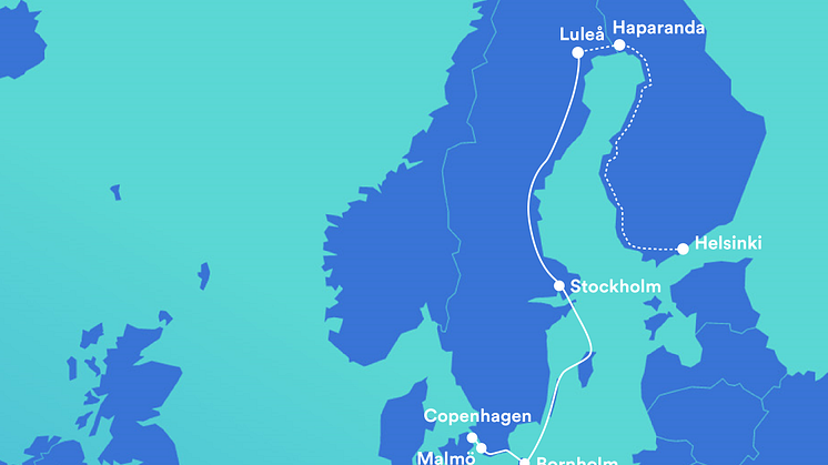 Superfiberkabeln nu på väg mot Haparanda – Nästa steg i Norrbottens digitala resa