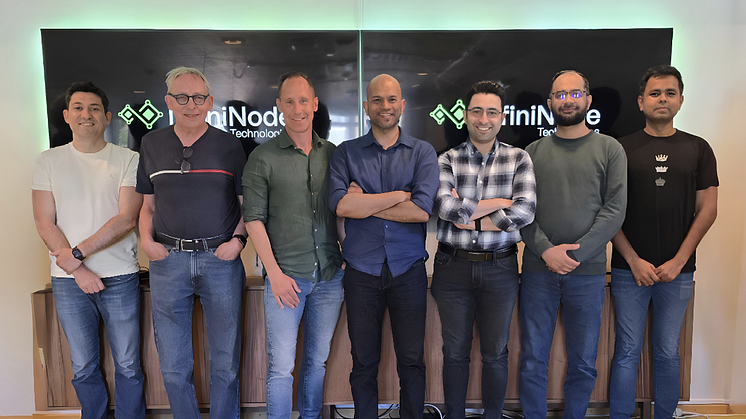 Från vänster: Ioannis Sourdis, Per Stenström, Patrik Millsjö, Bhavishya Goel, Mehrzad Nejat, Ahsen Ejaz och Madhavan Manivannan.
