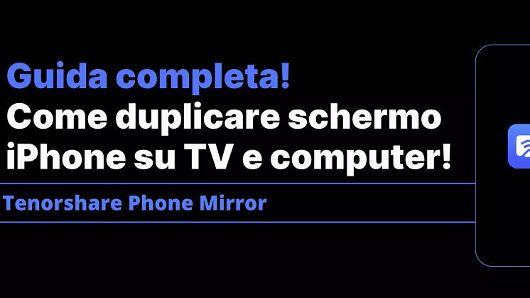Come duplicare schermo iPhone sulla TV