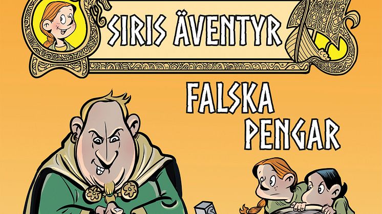 Framsida på "Siris äventyr - Falska pengar" 