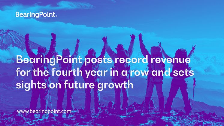 BearingPoint reports record revenue of €1.069 billion