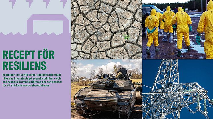 Recept för resiliens – 10 åtgärder för att stärka Sveriges livsmedelsberedskap
