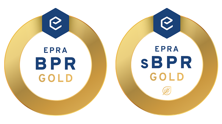 EPRA BPR Gold & EPRA sBPR Gold; Bildrechte/Image rights: EPRA