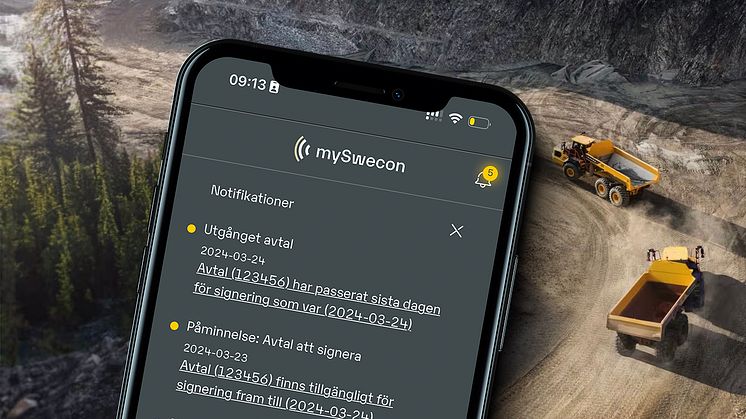 Smarta nyheter i mySwecon