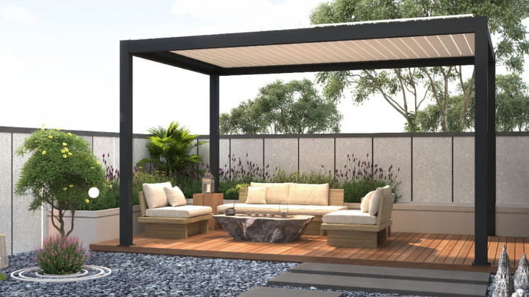 Pergoflex introducerar revolutionerande Pergola för nordiska klimat