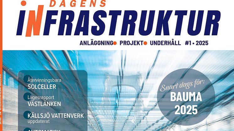 Dagens Infrastruktur nr 1 2025.