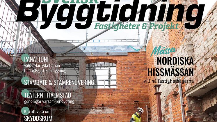 Svensk Byggtidning, nr 5 2024.