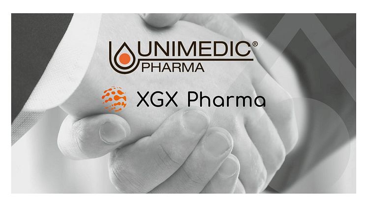 Unimedic Pharma AB has now completed the acquisition of XGX Pharma ApS (“XGX”) in Denmark.
