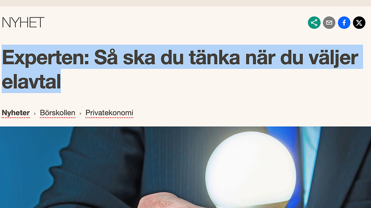 Vilket elavtal ska man välja? Fast, rörligt eller tim/kvartspris?