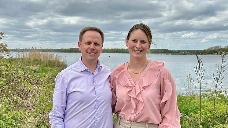 Johan Styrsvik och Philippa Rosensköld - ny ägarkonstellation på HusmanHagberg Karlskrona och Ronneby