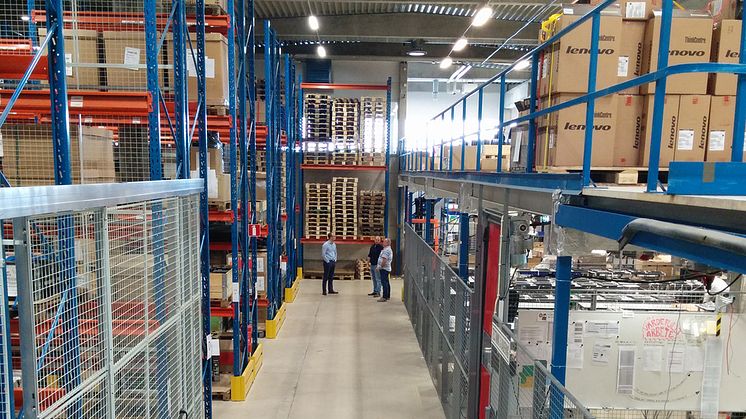 Inregos cirkulära fabrik i Täby