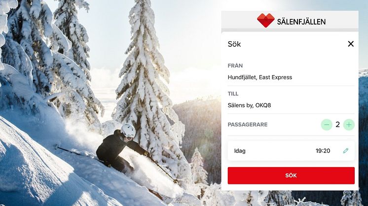 Sök enkelt din resa i Freelway appen, antingen med kollektivtrafik eller samåk med andra som skall till samma plats som du.