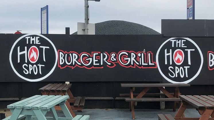 Hotspot Burger & Grill Outdoors Area