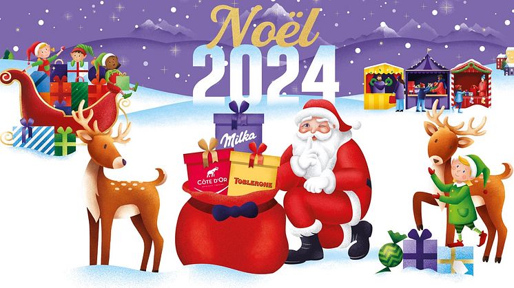 MILKA ET CÔTE D’OR RÉGALENT  TOUTE LA FAMILLE POUR UN NOËL  TOUJOURS PLUS GOURMAND