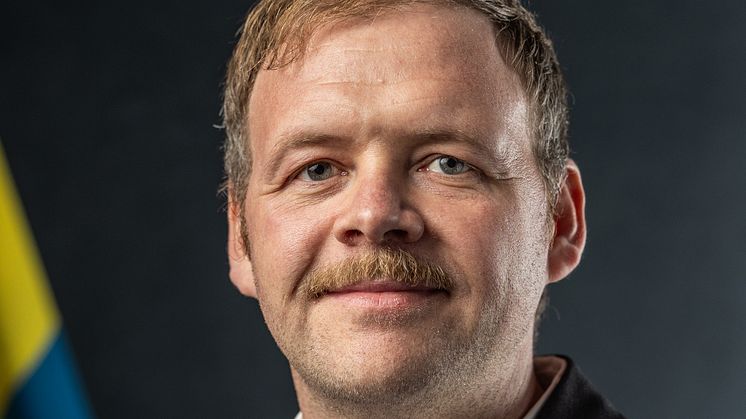 Presschef Jonas Beltrame-Linné