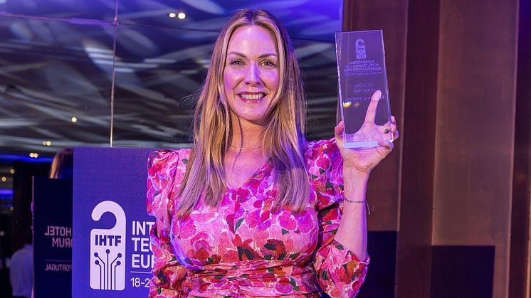 VANT PRIS: Kari Anna Fiskvik ble kåret til CIO of the Year. 