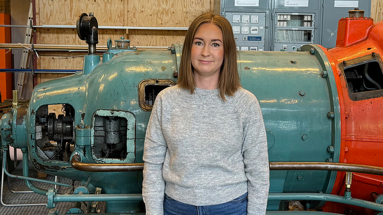 Jemima Härngren, utbildningsledare för pilotutbildningen på YH Akademin, ser fram emot att följa framtidens underhållsmekaniker under studietiden.