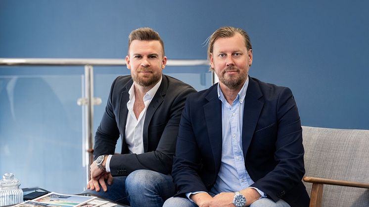 Gabriel Karleving och Johan Sandberg, franchisetagare HusmanHagberg södra Costa Blanca och Costa Cálida