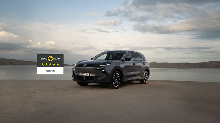 Nya MGS5 EV får 5 stjärnor av Euro NCAP