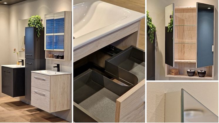 Geberit lanserer ny serie baderomsmøbler: Selnova Square