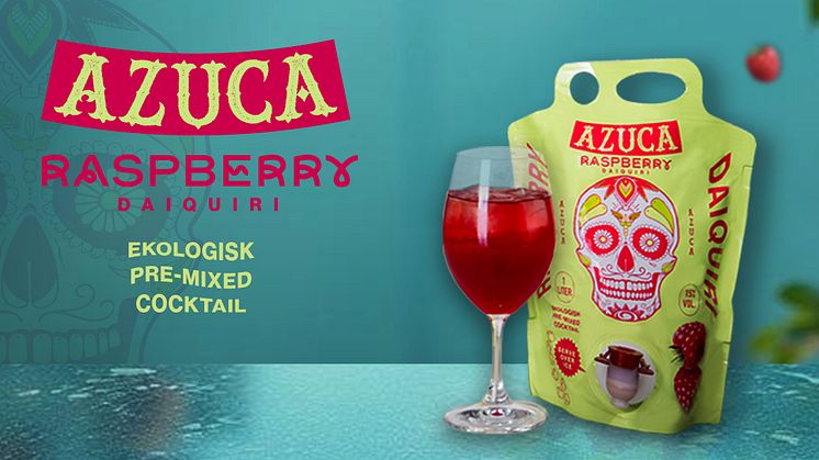 Nyhet på sprithyllan 1 mars – Azuca Raspberry Daiquiri