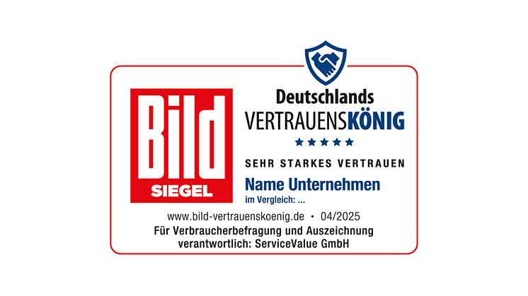 Deutschlands Könige des Kundenvertrauens