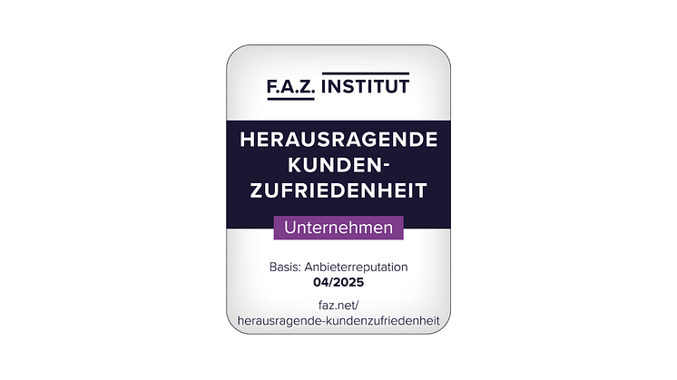 Anbieter mit herausragender Kundenzufriedenheit