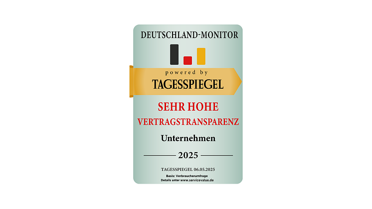 Vertragstransparenz im Deutschland-Monitor