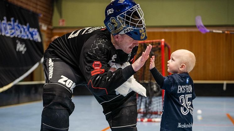 Målvakten Rasmus Ekström har bättre blodsockervärde när han tränar