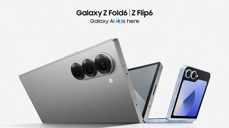 Samsung Galaxy Z Fold6 og Z Flip6 tar Galaxy AI til nye høyder