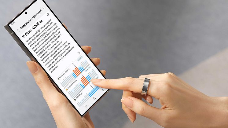 Samsung jatkaa uniteknologian kehittämistä – Galaxy Ring -valikoima laajenee ja Samsung Health -sovellus päivittyy