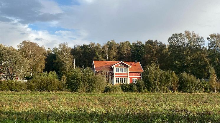 På bilden förra årets vinnare av Årets småhus, huset Modern sekelskiftsdröm från Eksjöhus AB